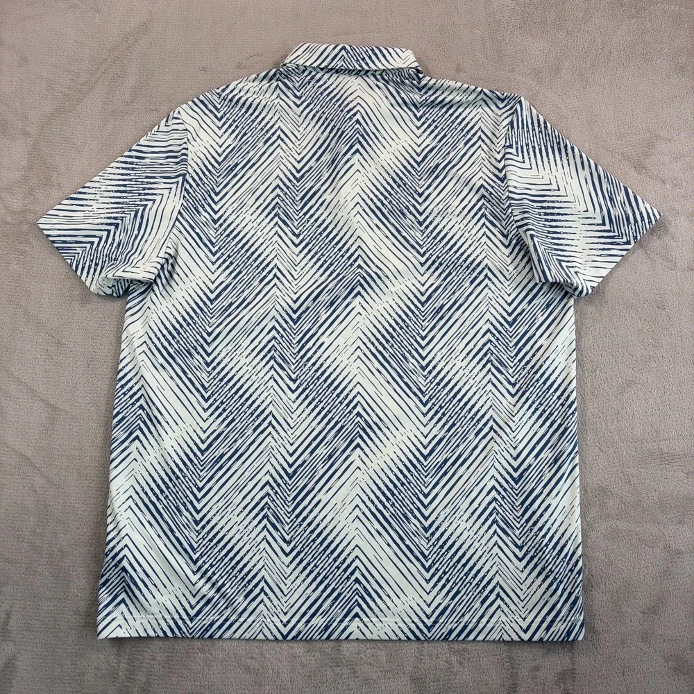 Adidas x Blue Hill‎ Golf Club Ultimate 365 All Over Print Polo Shirt XL SS NWOT